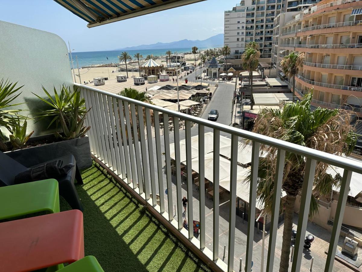 Magnifique Vue Mer F2 45 M2, Parking Surveille Linge De Maison Inclus Canet-en-Roussillon Exterior foto