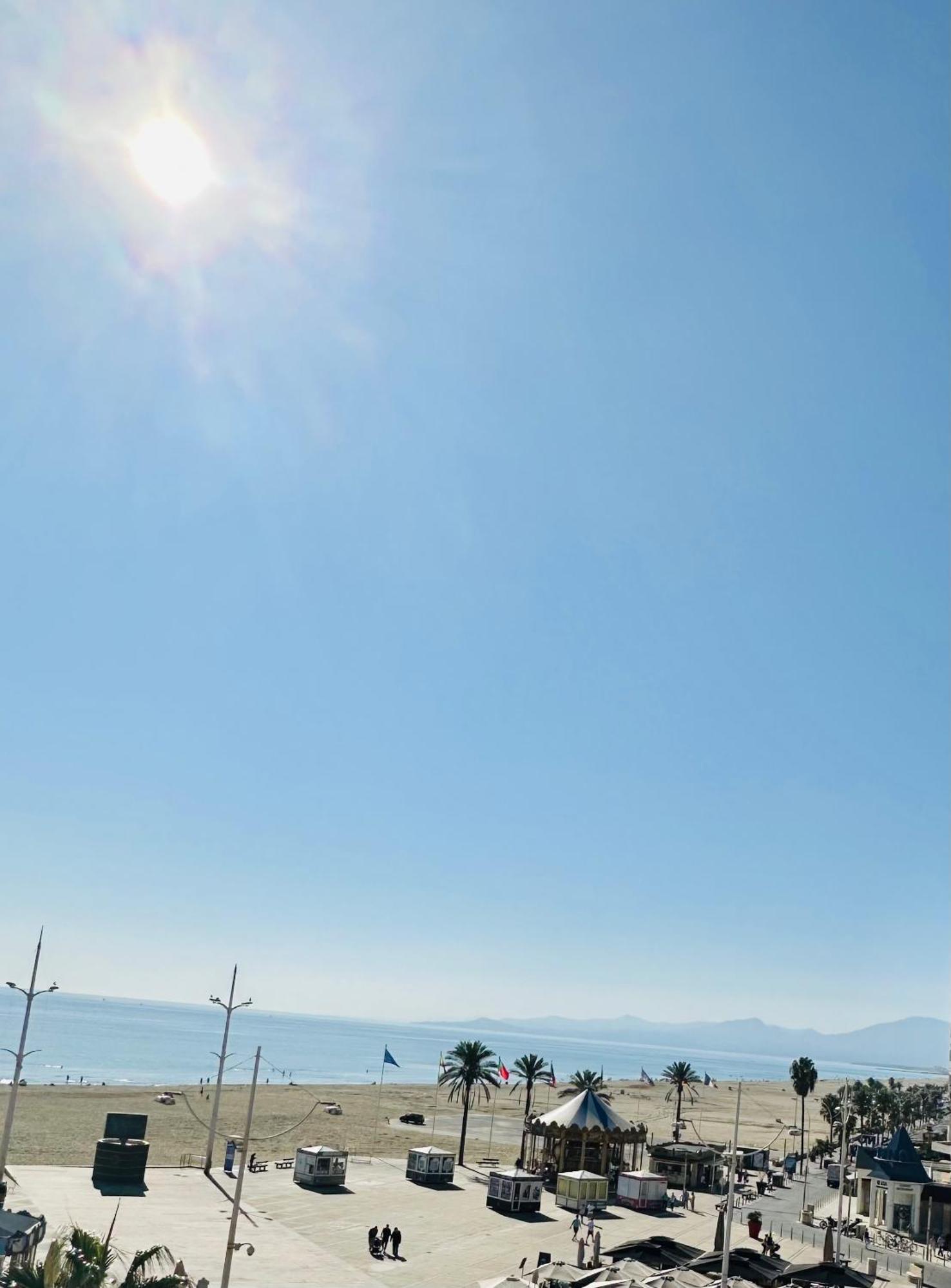 Magnifique Vue Mer F2 45 M2, Parking Surveille Linge De Maison Inclus Canet-en-Roussillon Exterior foto