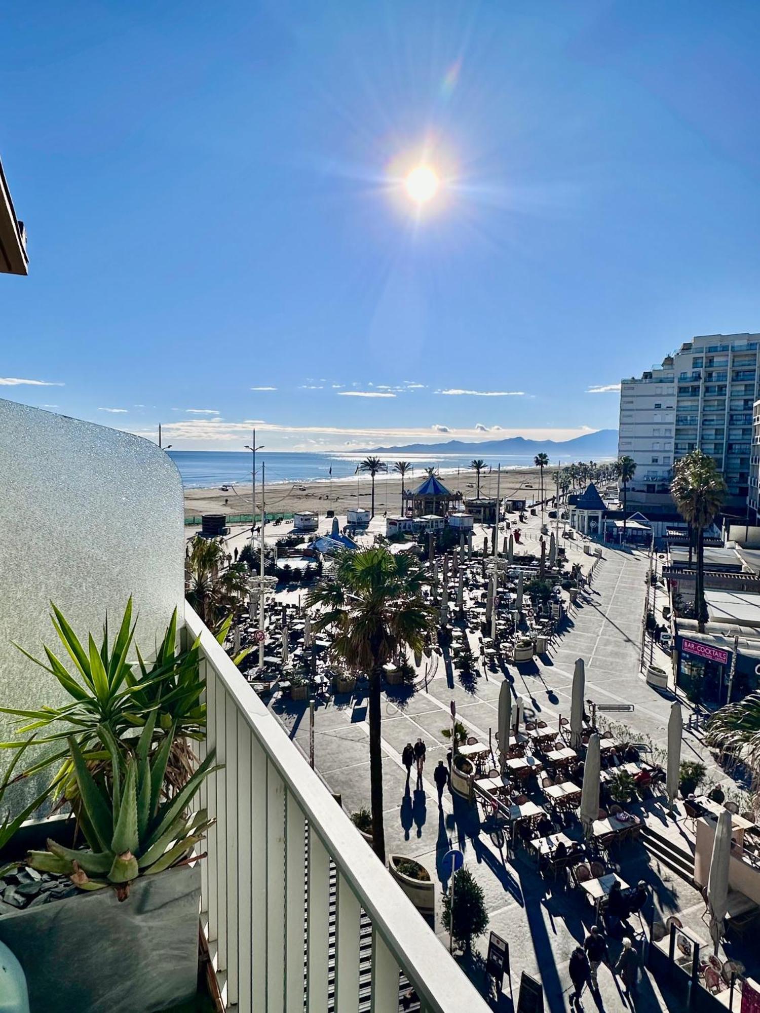 Magnifique Vue Mer F2 45 M2, Parking Surveille Linge De Maison Inclus Canet-en-Roussillon Exterior foto